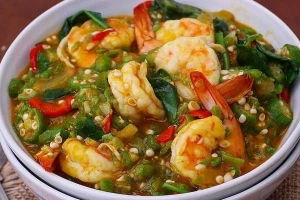 Seafood Okro - per portion